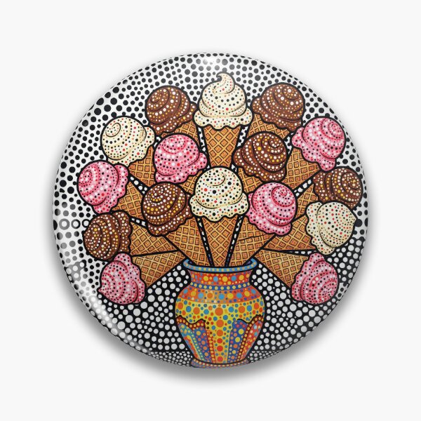 Item preview, Vase Of Ice Cream Cones designed and sold by Home Decor Art.