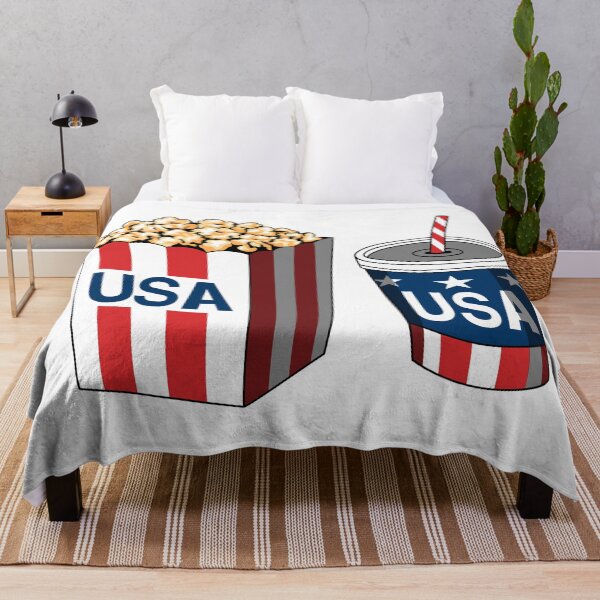 Item preview, USA Sports Snack Popcorn and Soda designed and sold by Anne97s.