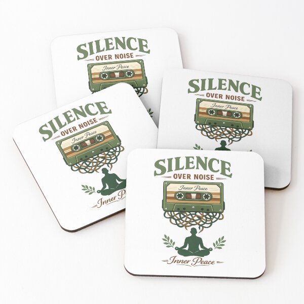Item preview, Silence Over Noise: The Inner Peace Mixtape designed and sold by Dresut.