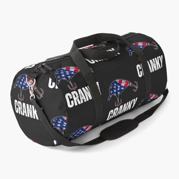 Item preview, Cranky USA Flag Funny Crankbait Fishing Lure Dad Birthday designed and sold by erozzz.