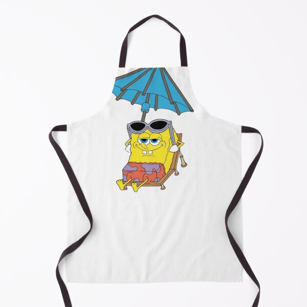 Item preview, spongeBob  funny inappropriate chilling summer sticker designed and sold by DZYONA.