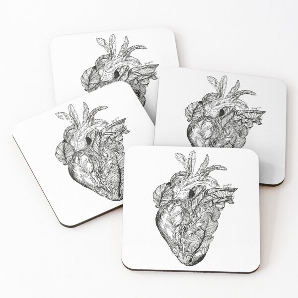 Item preview, Heart of feathers designed and sold by zaupis.