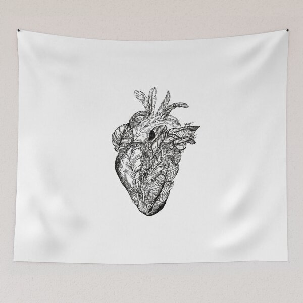 Item preview, Heart of feathers designed and sold by zaupis.