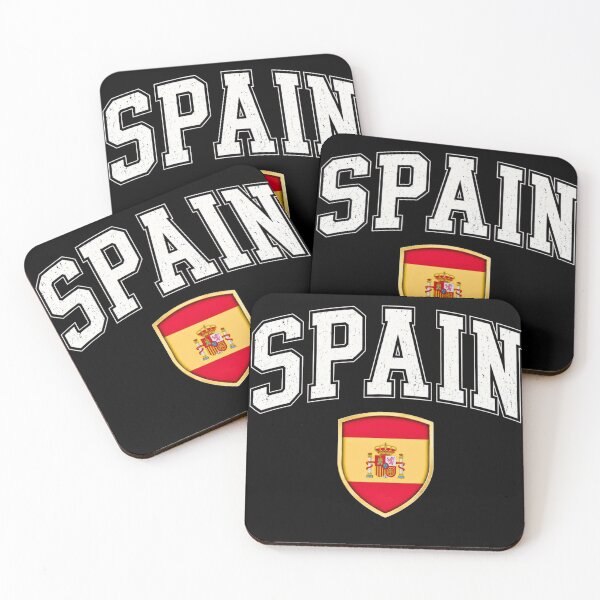 Item preview, Spain Flag Vintage Shield National Pride Spanish Soccer Supporter designed and sold by bilal sibgui.