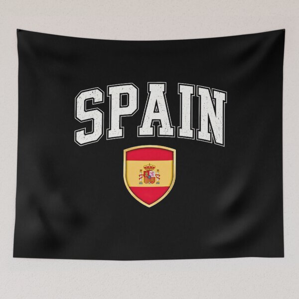 Item preview, Spain Flag Vintage Shield National Pride Spanish Soccer Supporter designed and sold by bilal sibgui.