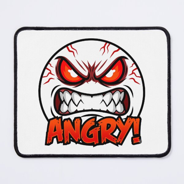 Item preview, Grumpy Angry Emoji Face – Funny Mood Streetwear & Expressive Graphic designed and sold by PING 999 STUDIO.