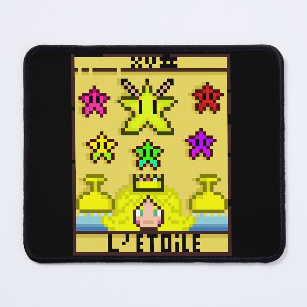 Item preview, The Star Tarot Card L Etoile Pixel Art designed and sold by RetroRlx.
