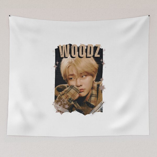 Item preview, woodzz Singer Songwriter Rock HipHop Band Kpop Boy group digital art korean pop art designed and sold by AJUNICE STUDIO.