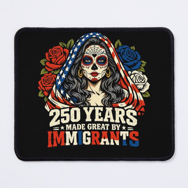 Item preview, Sugar skull lady immigrant designed and sold by HiPatti.