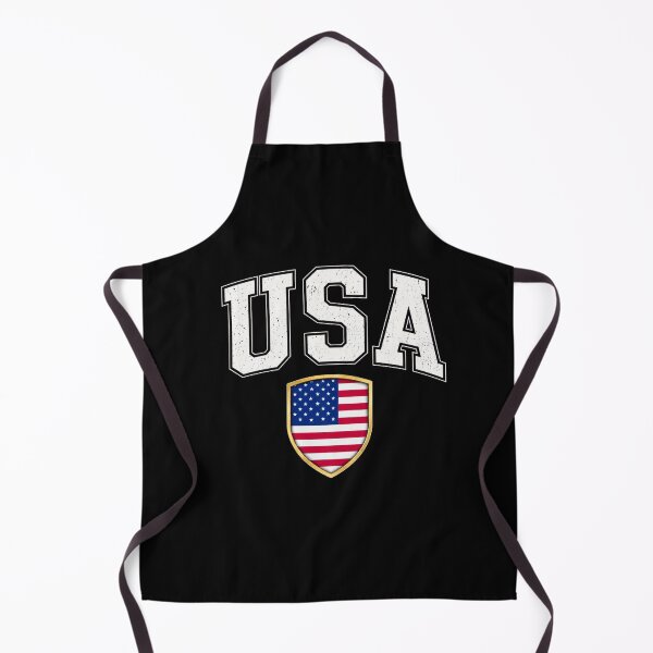 Item preview, USA Flag Vintage Shield National Pride American Soccer Supporter designed and sold by bilal sibgui.