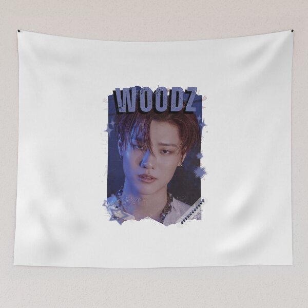 Item preview, woodzz Singer Songwriter Rock HipHop Band Kpop Boy group digital art korean pop art designed and sold by AJUNICE STUDIO.
