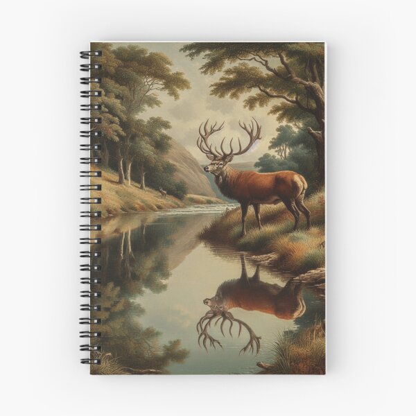 Item preview, THE STAG & HIS REFLECTION designed and sold by Eutrope d'Orange.