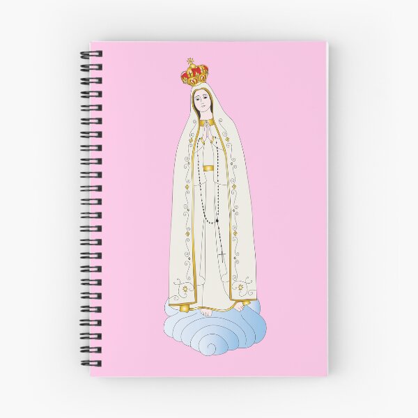 Item preview, Our Lady of Fatima Original Illustration Handmade with Love designed and sold by Custom Nuvola.