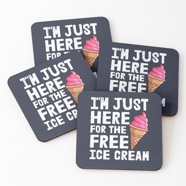 Item preview, I'm Just Here For The Free Ice Cream | Cruise Vacation designed and sold by JFFStore.