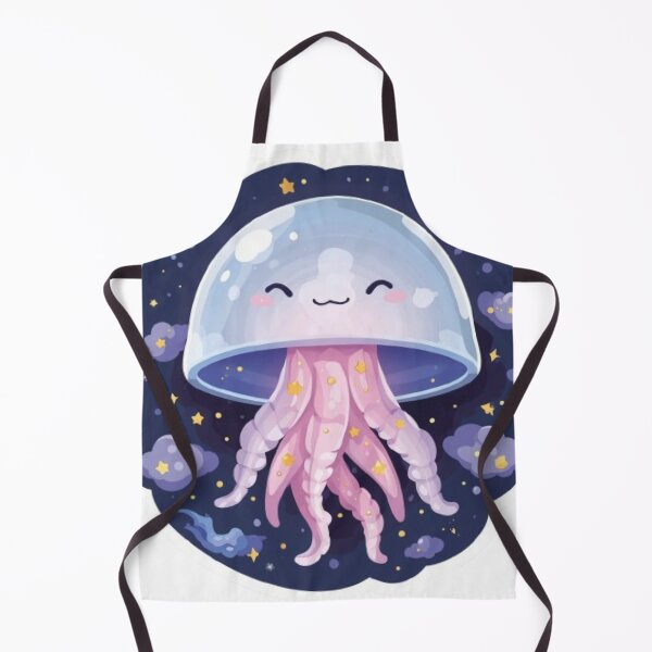 Item preview, Magical Glowing Jellyfish Sticker | Cute Celestial Sea Creature designed and sold by Stylestickers55.
