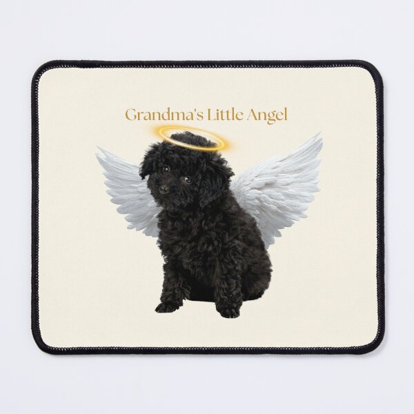 Item preview, Grandmas Little Angel Cute Poodle Gift Grandma Dog designed and sold by chaos-and-curls.