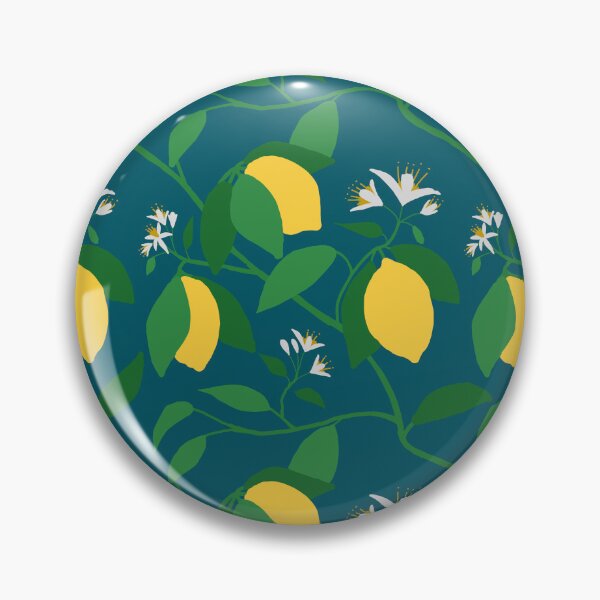 Item preview, Minimalist lemon blossom blue designed and sold by Taylorgoodson.