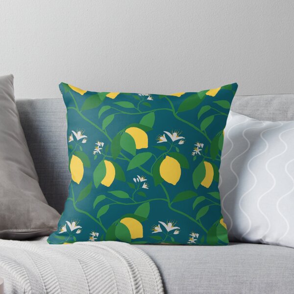 Item preview, Minimalist lemon blossom blue designed and sold by Taylorgoodson.
