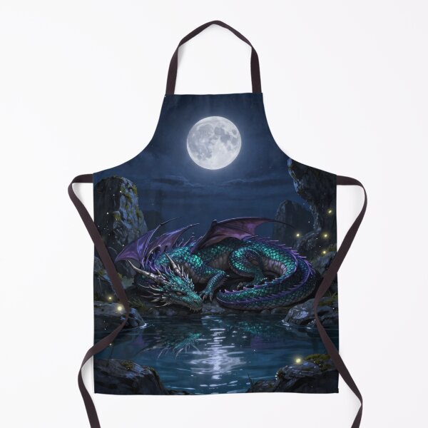 Item preview, Moonlit Dragon Guardian designed and sold by HideawayMtn.