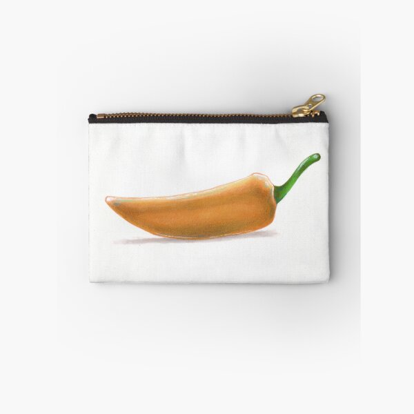 Item preview, Realistic Yellow Chili Pepper Botanical Illustration designed and sold by S. Amado.