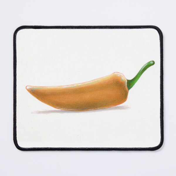 Item preview, Realistic Yellow Chili Pepper Botanical Illustration designed and sold by S. Amado.