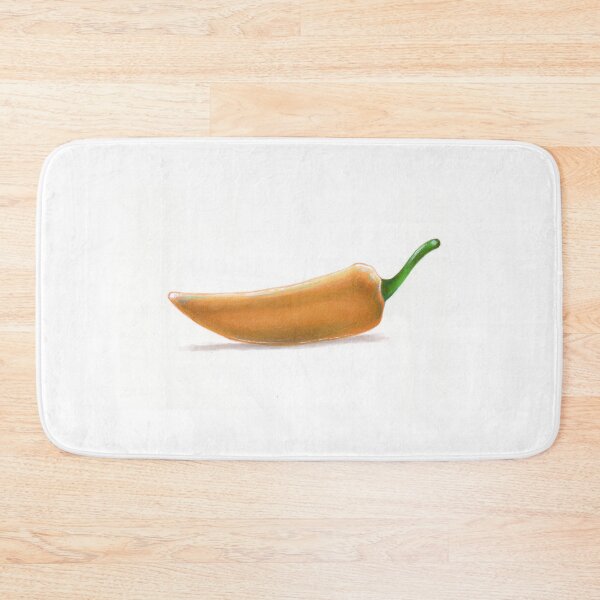 Item preview, Realistic Yellow Chili Pepper Botanical Illustration designed and sold by S. Amado.