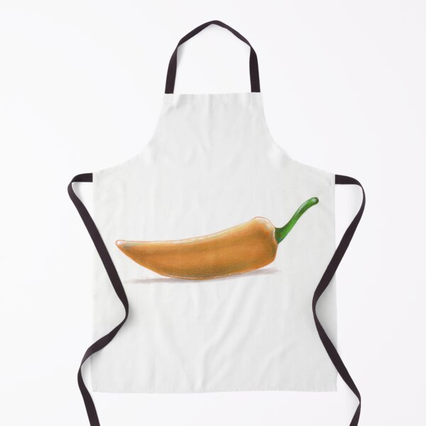 Item preview, Realistic Yellow Chili Pepper Botanical Illustration designed and sold by S. Amado.