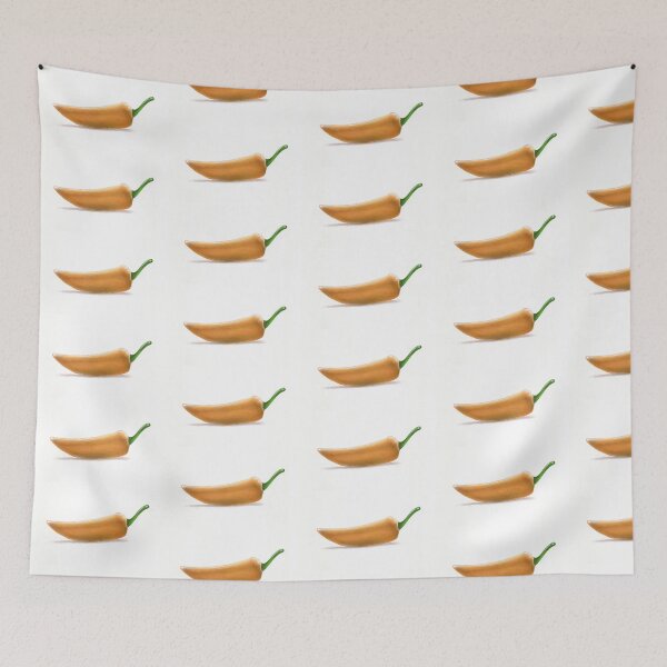 Item preview, Realistic Yellow Chili Pepper Botanical Illustration designed and sold by S. Amado.