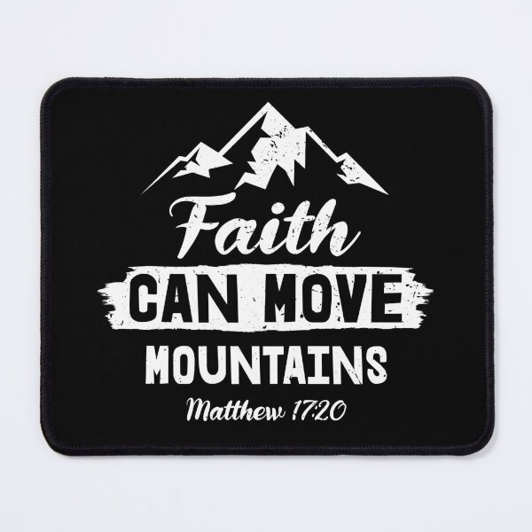 Item preview, Faith Can Move Mountains Christian | Proud Catholic designed and sold by JFFStore.