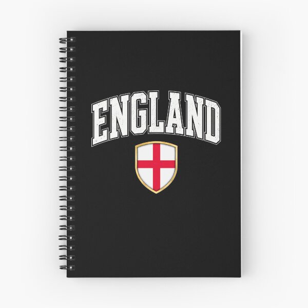 Item preview, England Flag Vintage Shield National Pride English Soccer Supporter designed and sold by bilal sibgui.