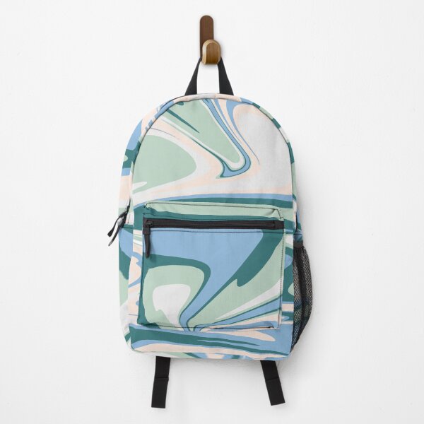 Item preview, Liquid marble Blue & Grey designed and sold by Jakurin Illustration.