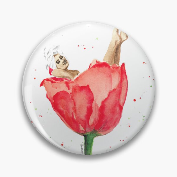 Item preview, Mini woman, taking a bath inside a rose designed and sold by zaupis.