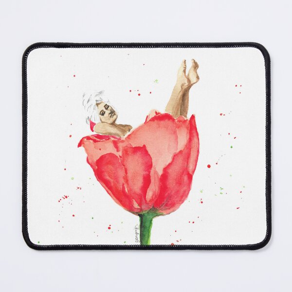 Item preview, Mini woman, taking a bath inside a rose designed and sold by zaupis.
