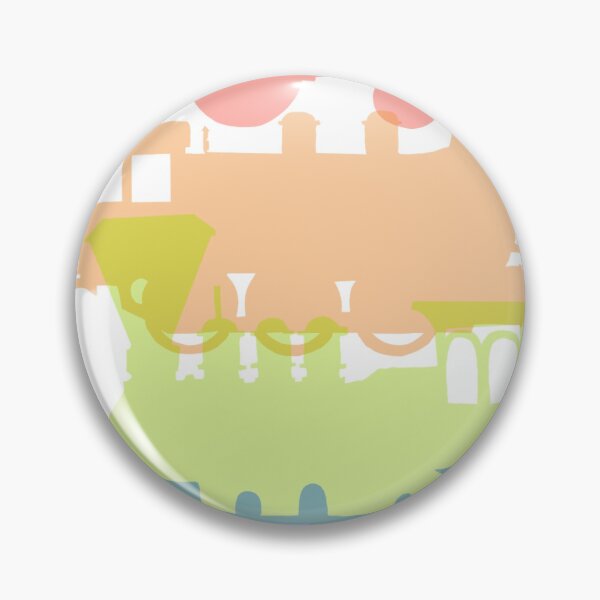 Item preview, Trains at the station designed and sold by Dori Sparrow.