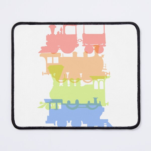 Item preview, Trains at the station designed and sold by Dori Sparrow.
