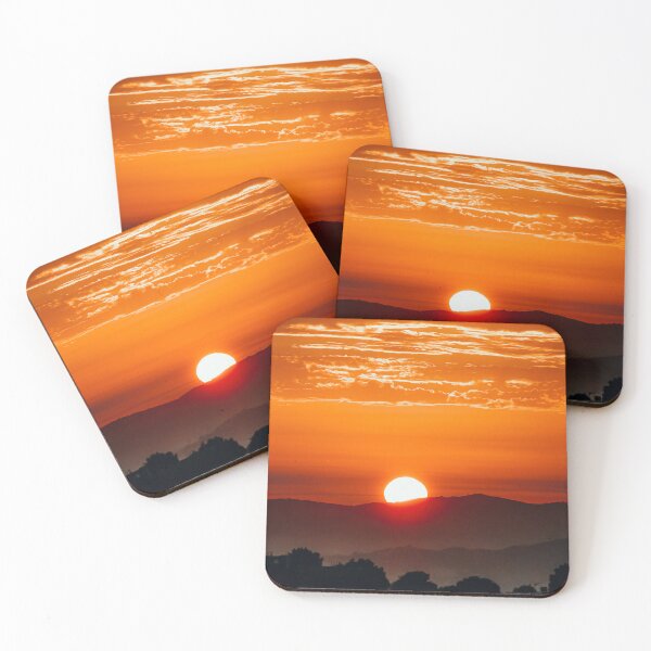 Item preview, Sunset over the Djurdjura mountains in Grande Kabylie, Algeria designed and sold by Nafid_Photographie.