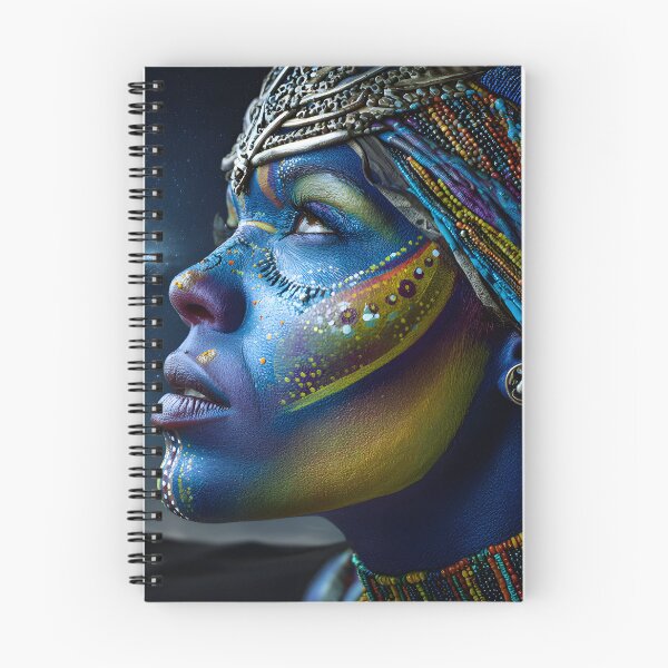 Item preview, Vibrant Body Art with Cosmic Inspiration designed and sold by Artessie.