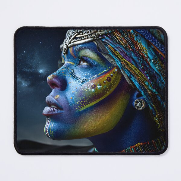Item preview, Vibrant Body Art with Cosmic Inspiration designed and sold by Artessie.