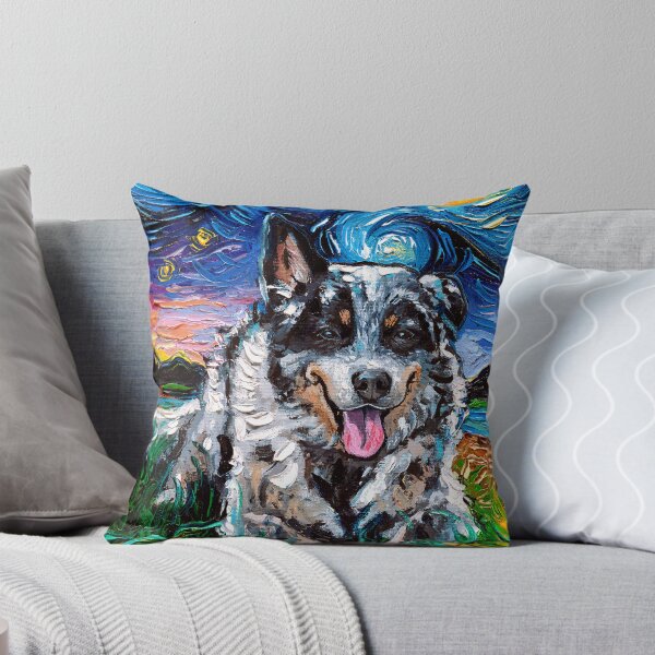 Item preview, Noche de perros de ganado australiano designed and sold by AjaTrier.