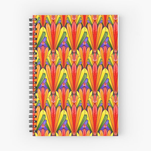 Item preview, Fan rainbow feathers pattern designed and sold by feannaart.