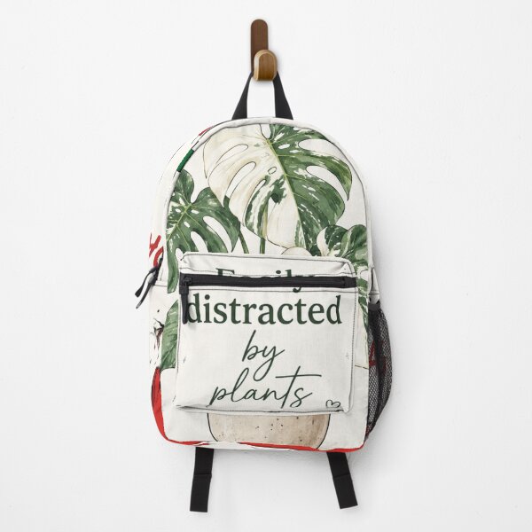 Item preview, Monstera Albo Plant Lover Shirt | Easily Distracted by Plants | Minimalist Botanical Art | Rare Houseplant Gift designed and sold by LuxeBuzz.