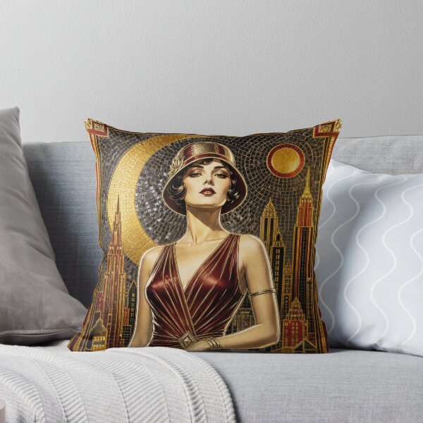 Item preview, Art Deco Elegance Under Moonlight designed and sold by Andy Gambino Art.