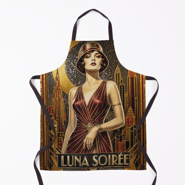 Item preview, Art Deco Elegance Under Moonlight designed and sold by Andy Gambino Art.