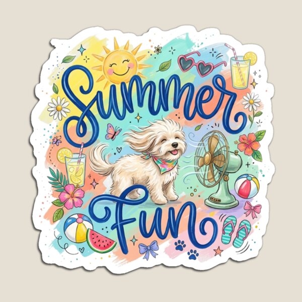 Item preview, Summer Fun Dog designed and sold by Pawsome Picks.