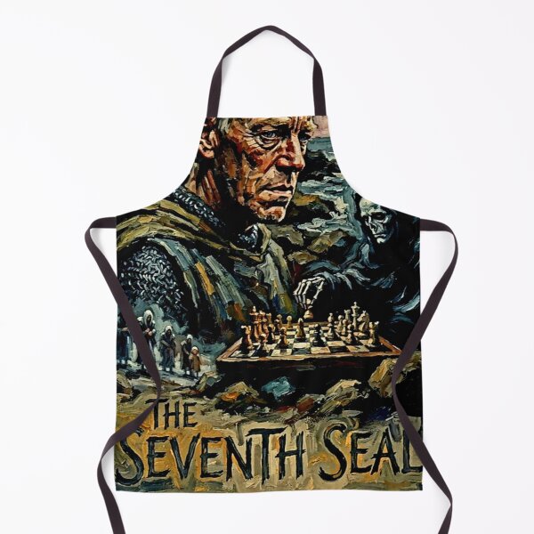 Item preview, The Seventh Seal Retro Arthouse Historical Tribute Art Movie Poster designed and sold by Art's Diner.