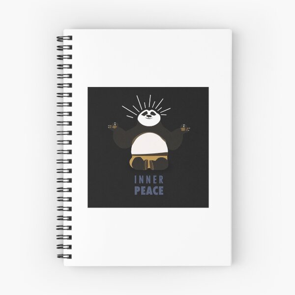 Item preview, Inner Peace Panda – Cute Meditation Minimalist Design designed and sold by Falletalks.
