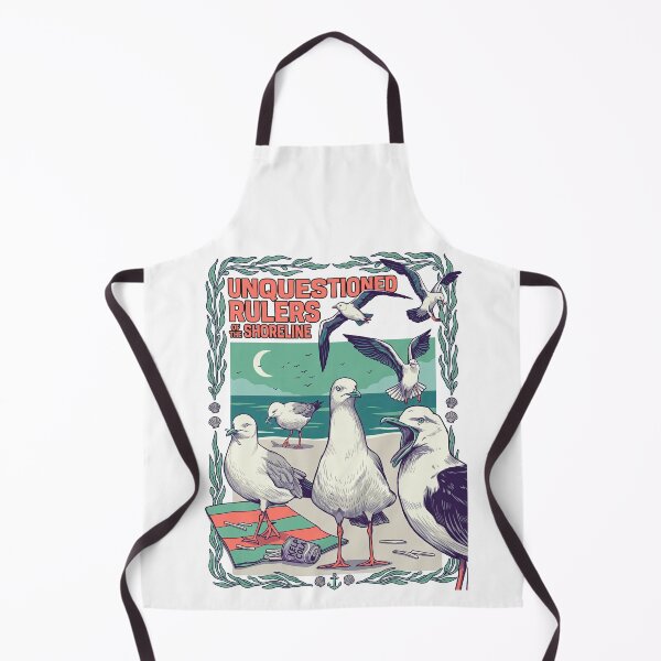 Item preview, Unquestioned Rulers Shoreline Funny Seagull Flock designed and sold by TeeARTHY.
