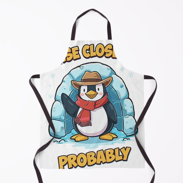 Item preview, Case Closed... Probably – Cartoon Penguin Detective Funny T-Shirt Design designed and sold by MerchWSzpilkach.