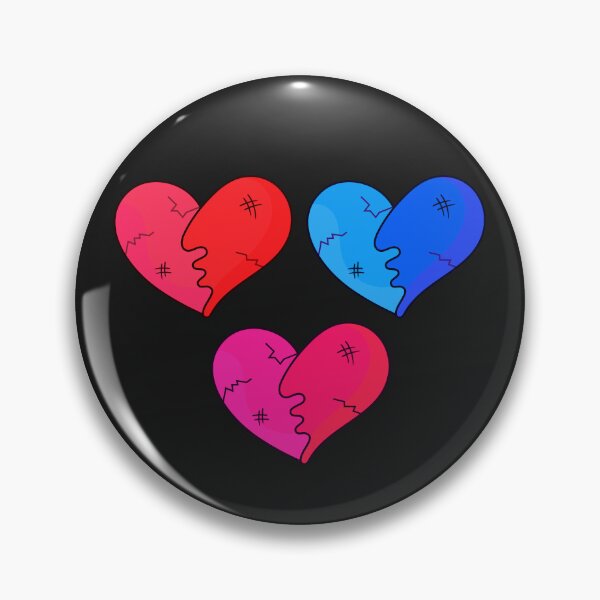 Item preview, Pack 3 broken hearts  designed and sold by DibujandoPorfa.