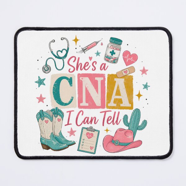 Item preview, Shes A CNA I Can Tell Western Texas Nursing Graphic designed and sold by VGAfanatic.